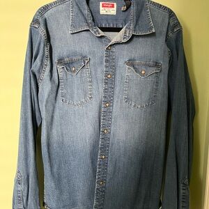 Wrangler Indigo Denim Shirt
